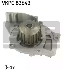 Водяной насос / прокладка SKF для PEUGEOT BOXER автобус (244, Z_) 2.2 HDi